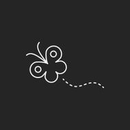 butterfly line icon N8