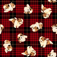 Dog pattern N23
