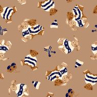 bear and rabbit pattern N4