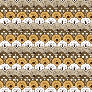 Brown Vintage pattern background