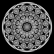 Silver mandala N53
