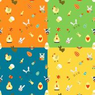 Easter Seamless Pattern N31