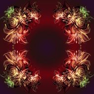 Flowers Roses lilies and camomile N16