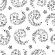 seamless paisley wallpaper N5