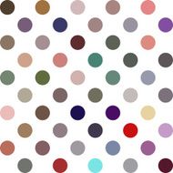 Colorful Polka Dots Background Creative Design Templates N8