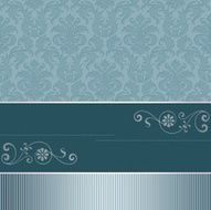 Decorative vintage background with patterns