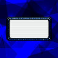 Abstract Background With Banner