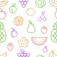 Fruits seamless pattern N5