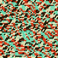 Abstract Background Mosaic Vector Illustration N7