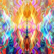 abstract watercolor background wave N14