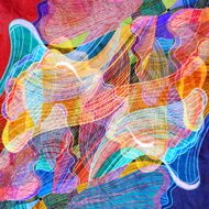 abstract watercolor background wave N15