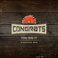 Congratulation badges cards and labels for any use N2