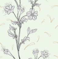 Seamless floral background EPS10 Vector background N2