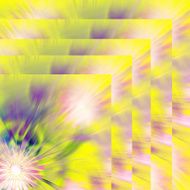 Colored abstract background Blur effect defocusing filter appli