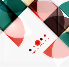 Semicircle triangle pattern N105
