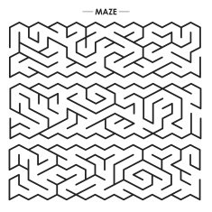 creative black labyrinth N2