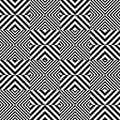 Black and white geometric square seamless pattern N7