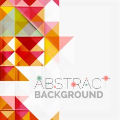 Abstract geometric background Modern overlapping triangles N188