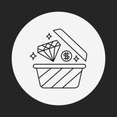 Treasure line icon N35