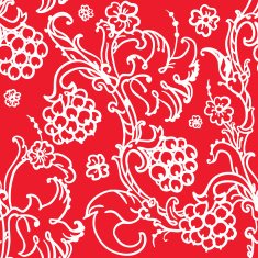 medieval floral pattern N5