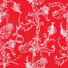 medieval floral pattern N6