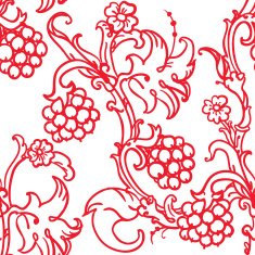 medieval floral pattern N7