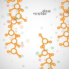 Molecule background colorful illustration N48