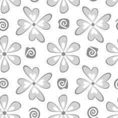 Seamless floral background N255