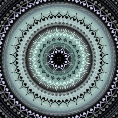 Mandala Indian decorative pattern N5