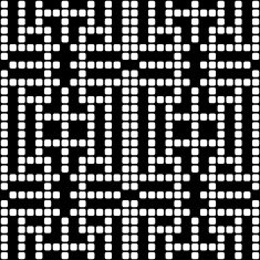 Geometric black and white square seamless pattern illustration N18
