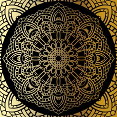 Gold mandala N24