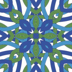 Geometric seamless pattern N193