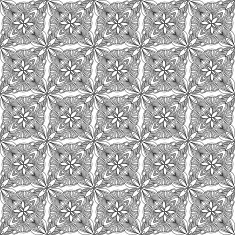 Black and white seamless pattern N100