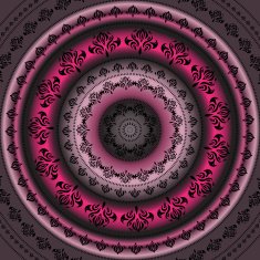 Mandala Indian decorative pattern N12