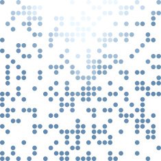 Blue Random Dots Background Creative Design Templates N6