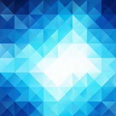 Blue White Bright Mosaic Background Creative Design Templates N6