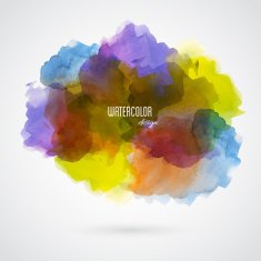 Hand painted watercolor texture N2