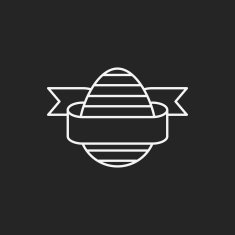 easter egg line icon N31