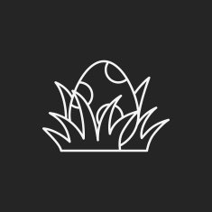 easter egg line icon N47