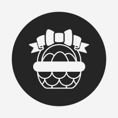 easter egg line icon N62