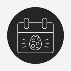 easter egg line icon N64