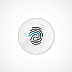 fingerprint icon 2 colored