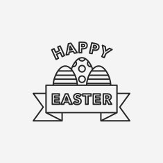 easter egg line icon N79