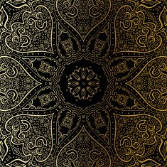 Gold mandala N29