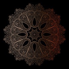 Gold mandala N30