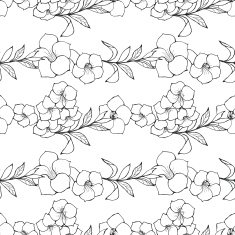Seamless Floral Pattern N1212