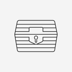 Treasure line icon N40