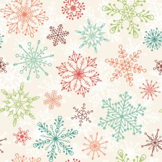 vintage christmas pattern N2