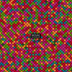 background abstract mosaic of the pixel pattern and variegated squares N2