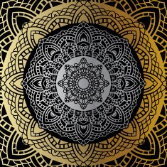 Gold mandala N32